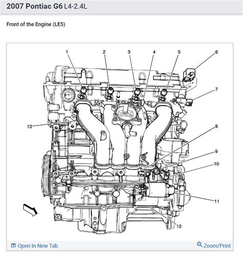 2008 Dodge Avenger Engine Diagram