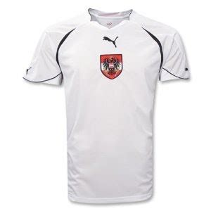 Soccer Jersey Austria: Austria 10/12 Away Soccer Jersey