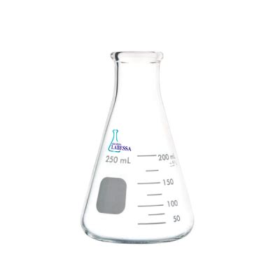 MATRAZ ERLENMEYER DE VIDRIO 500ML BOCA ANCHA REFORZADO, 47% OFF