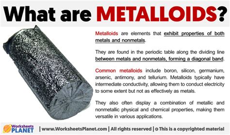 What are Metalloids?