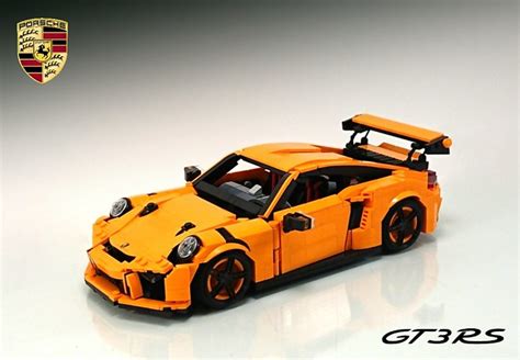 L Autre Porsche 911 Gt3 Rs En Lego Hellobricks