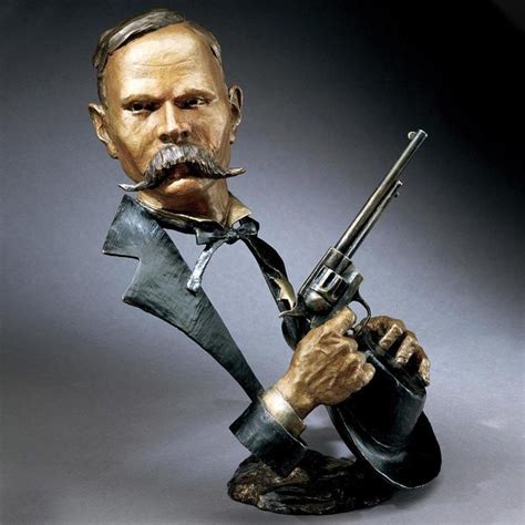 Mark Hopkins Wyatt Earp Sculpture Mark Hopkins Bronze Sculpture