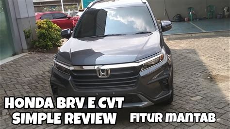 HONDA BRV E CVT AUTOMATIC 2023 METEORIT GRAY METALLIC ABU ABU TUA