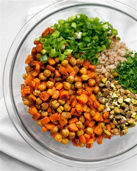 Vegan Roasted Carrot Chickpea Farro Last Ingredient