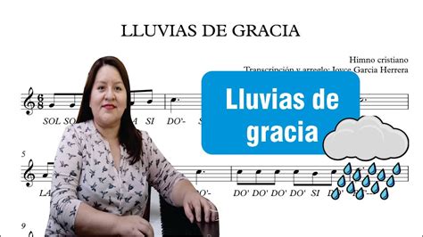 Lluvias De Gracia Partitura Flauta Viol N Guitarra Mel Dica