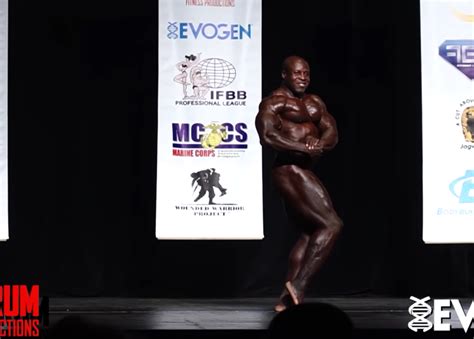 Ifbb Pro Jojo Ntiforo Posing Video At The Ifbb Golden State Pro