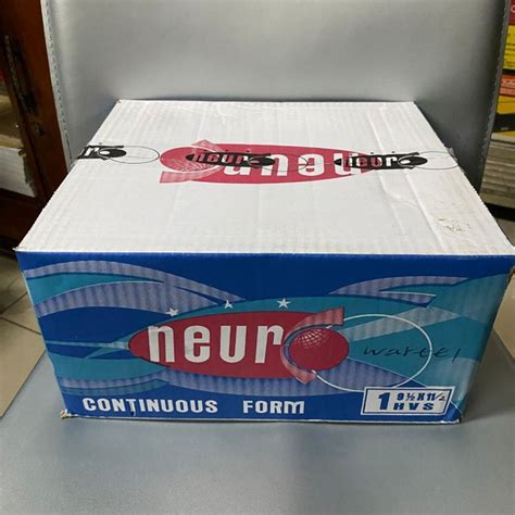 Jual Neuro K1 4 WARTEL Kertas Continuous Form 9 1 2 X 11 1 Ply K1 Bagi