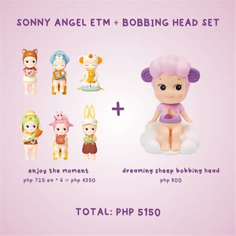 Sonny Angel Etm Bobbing Head Set On Carousell