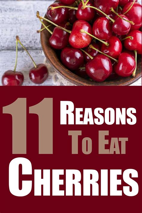 11 Reasons To Eat Cherries Health Benefits Of Cherries Healthy