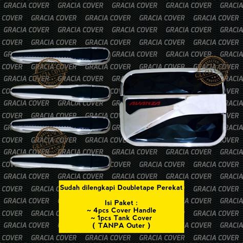 Jual Paket All New Avanza Hemat Cover Handle Dan Outer Tank Cover