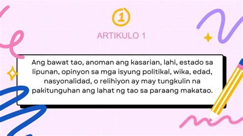 Mga Uri Ng Karapatan At Ang Mga Kaakibat Na Tungkulin Pptx