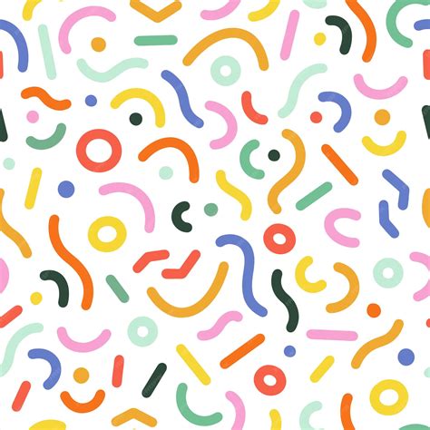 Premium Vector | Modern seamless textile pattern with abstract colorful ...