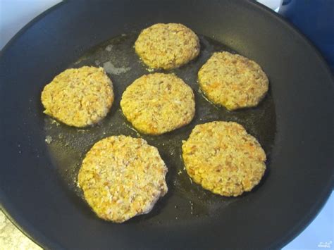 Чечевичные котлеты вегетарианские - пошаговый рецепт с фото на Повар.ру