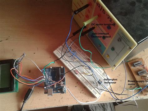 DC Motor speed control and measurement | Arduino Project Hub