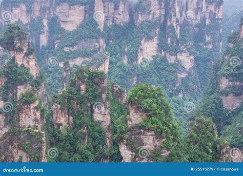 Zhangjiajie National Forest Park at Wulingyuan Hunan China Stock Image ...