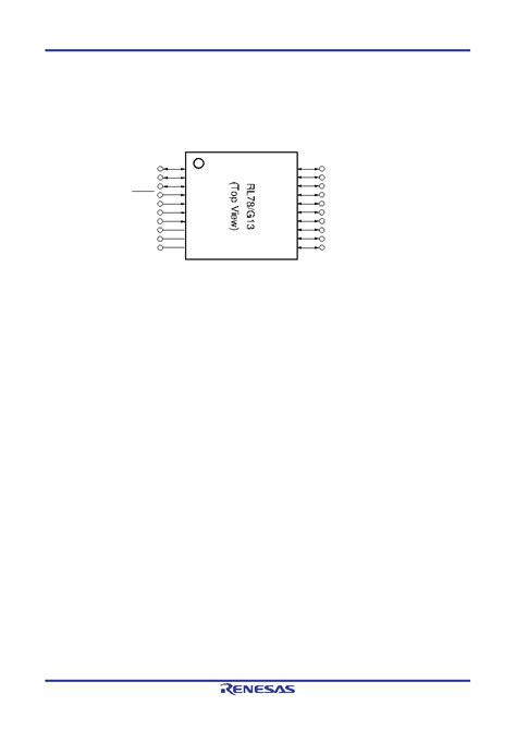 R5F100FC datasheet(12/207 Pages) RENESAS | True low-power platform (66 ...