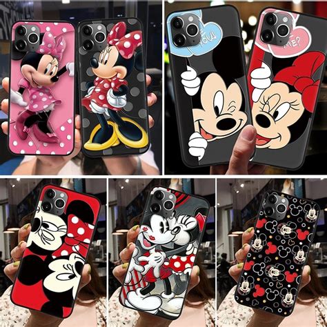 Cute Mickey Minnie Mouse Case Per Samsung Galaxy S22 S23 S21 S20 FE S10