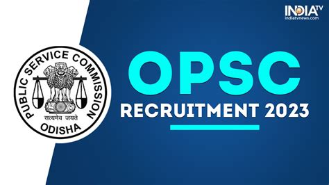 OPSC Medical Officers Recruitment 2023 Apply For 7276 Posts At Opsc