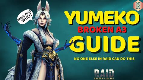 3 Ways To Use Yumeko Detailed Champion Guide And Masteries Raid Shadow Legends Youtube