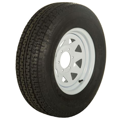 Goodyear Marathon 22575 R 15 Radial Trailer Tire 6 Lug White Spoke