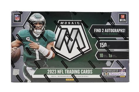 2023 Panini Mosaic Football Hobby Box Da Card World