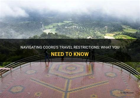 Navigating Coorg S Travel Restrictions What You Need To Know