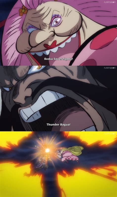 One Piece - The fight between Big Mom and Kaido continues!... | Facebook