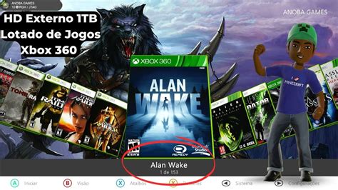 Desperte Todo O Potencial Do Seu Xbox 360 Um HD De 1TB Lotado De