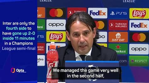 Inzaghi Credits Inter S Extraordinary First Half Against Milan