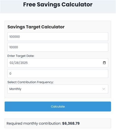 Free Savings Calculator - AQ Recommends