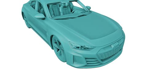 Stl File Audi E Tron Gt・3d Printing Design To Download・cults