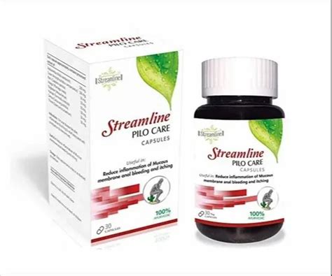 Ayurvedic Pilo Care Capsule For Bloody Piles 30 At Rs 195 Bottle In