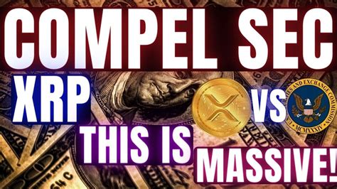 Xrp Ripple This Could Compel Sec To Settle Xrp Big News Todays Youtube