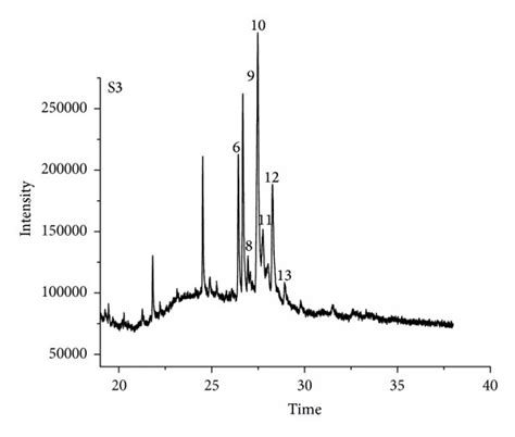 Total Ion Current Chromatograms Of RC S1 Processed RC Sample