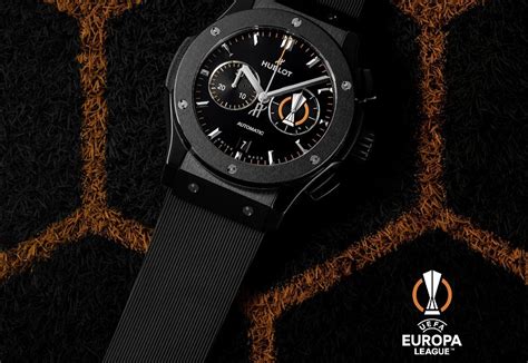 Hublot представляет часы в сотрудничестве с УЕФА Classic Fusion Chronograph Uefa Europa League