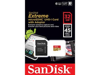 Sandisk Gb Extreme Microsdhc Speicherkarte Mb S Uhs I