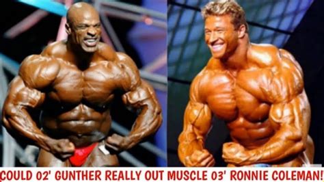 2003 Ronnie Coleman V S 2002 Gunter Schlierkamp Battle Of The 2