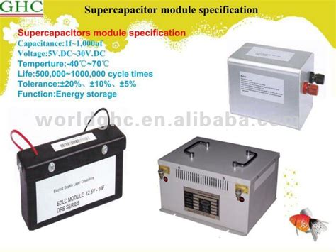 Super Capacitor Module With Battery Charger - Buy Battery Charger ...