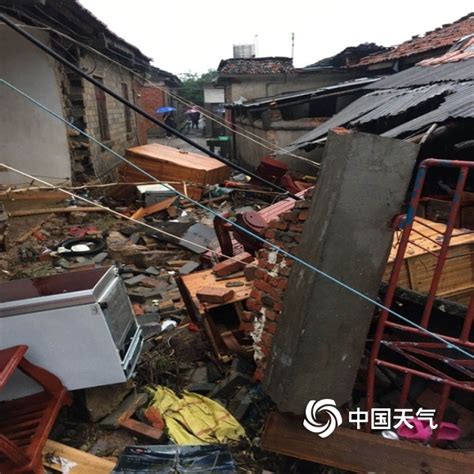 江西多地遭遇暴雨 农田被淹房屋倒塌 高清图集 中国天气网