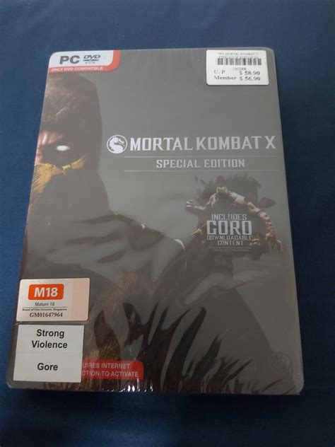 Mortal Kombat X Special Edition Pc Video Gaming Video Games Others On Carousell