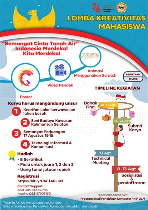 Lomba Kreativitas Mahasiswa Pendidikan Komputer