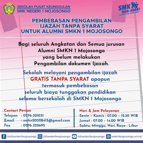 SMKN 1 Mojosongo - Official Website SMKN 1 Mojosongo