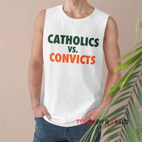 Catholics Vs Convicts Shirt Tokopyramid