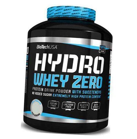 Сывороточный Протеин, без глютена, сахара и жира, Hydro Whey Zero ...