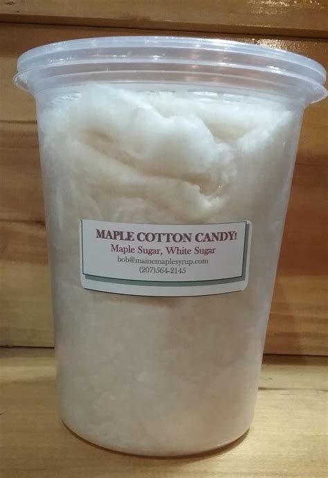 Buy Maple Cotton Candy Tub At Bots Sugar Shack