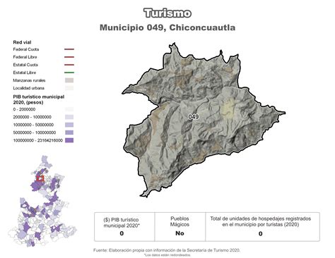 Turismo En Municipio De Chiconcuautla Subsecretaría De Planeación