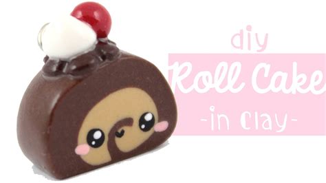 Chocolate Roll Cake Charm Kawaii Friday Youtube