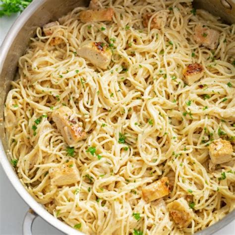 Angel Hair Pasta With Chicken The Cozy Cook