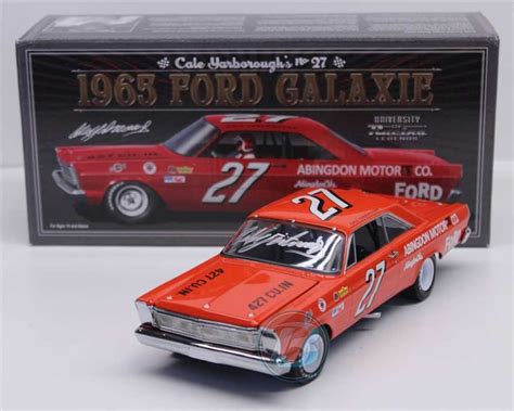 Cale Yarborough Autographed #27 Abingdon Motor Co. 1965 Ford Galaxie 1: ...