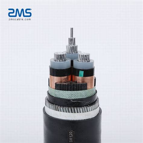 Zms Cable Kv Kv Al Xlpe Swa Pvc Pe Sheath Medium Voltage Armoured